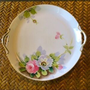Hand Painted Nippon Porcelain Serving Plate